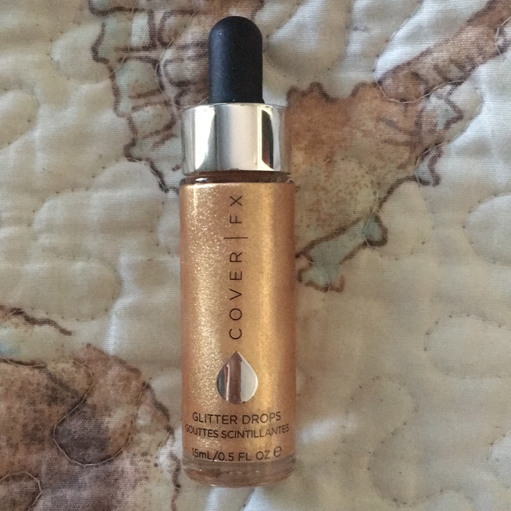 Cover Fx Liq.Glitter Drops-Copper Gold Highlighter - Picture 1 of 4
